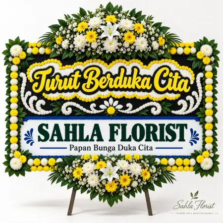 Papan Bunga Duka Babelan
